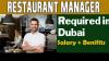 Restaurant Manager Required in Dubai