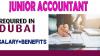 Junior Accountant Required in Dubai