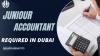 Junior Accountant Required in Dubai