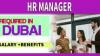 HR Manager Required in Dubai