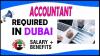 Accountant Required in Dubai