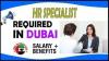 Human Resources Specialist Required in Dubai