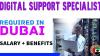 Digital Support Specialist Required in Dubai