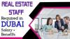 Real Estate Staff Required in Dubai