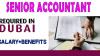 Senior Accountant Required in Dubai