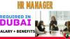 HR Manager Required in Dubai