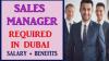 Sales Manager Required in Dubai