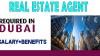 Real Estate Agent Required in Dubai